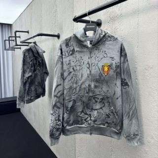 Balenciaga Graffiti THRASHED Runway Hoodie - FashionPlug