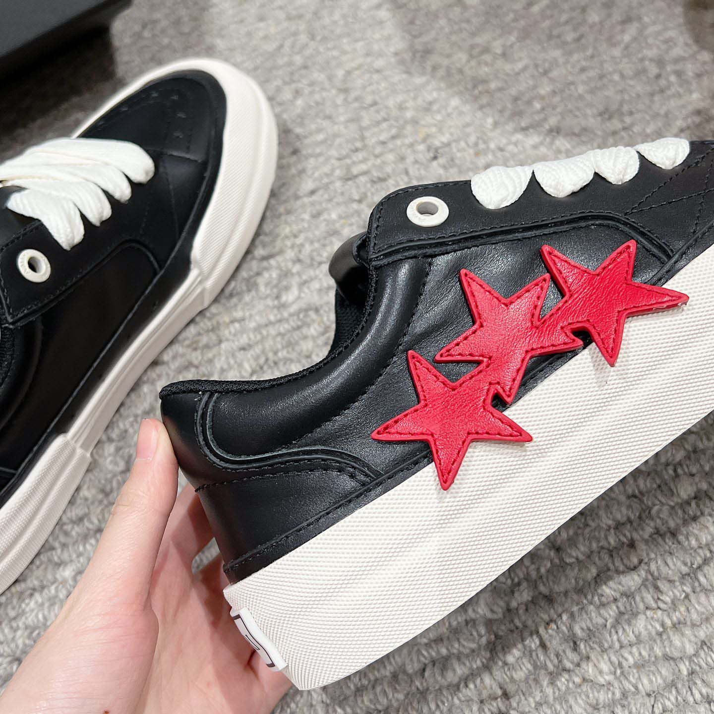 Amiri Sunset Skate Trainers  - FashionPlug