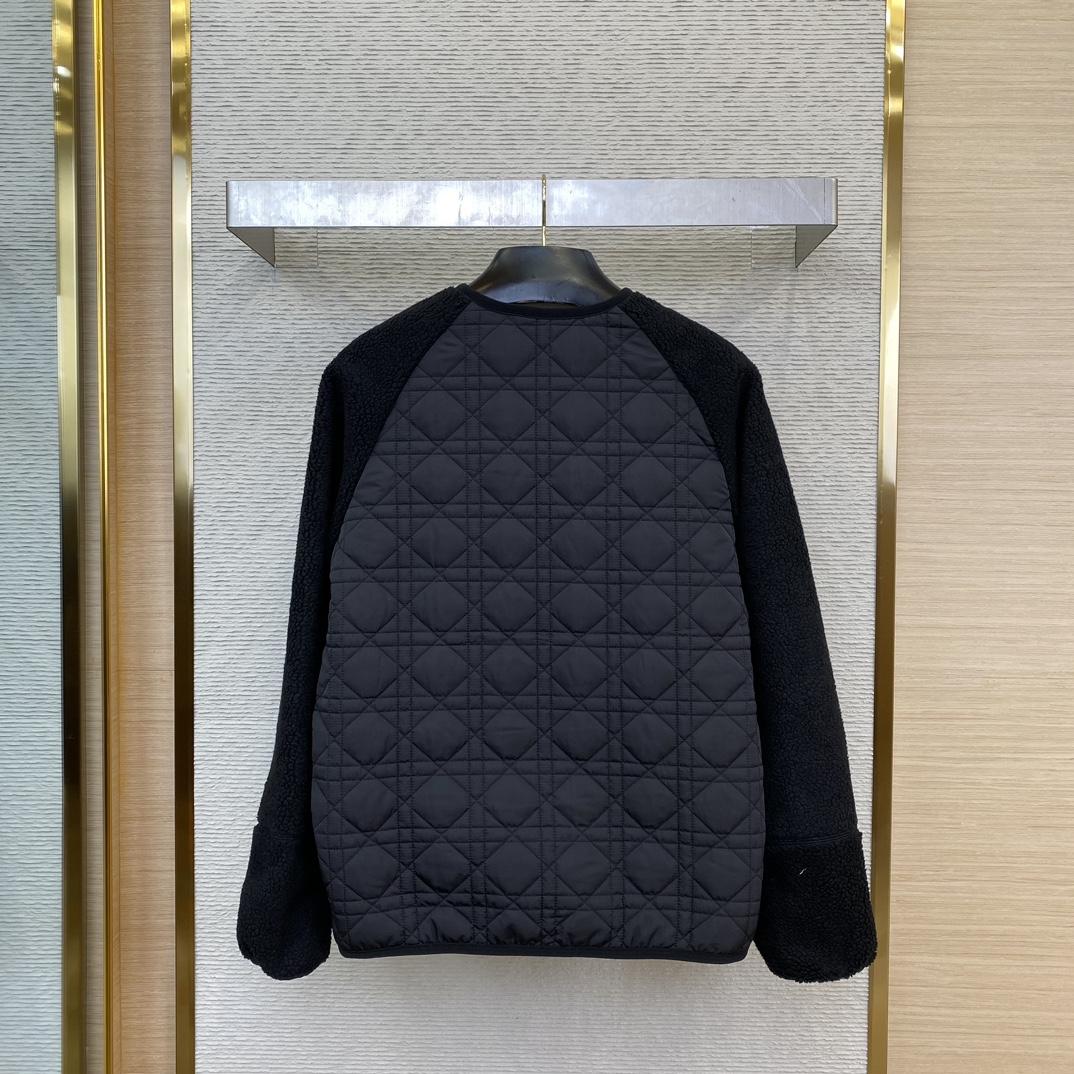 Dior Cannage Zipped Jacket  - FashionPlug