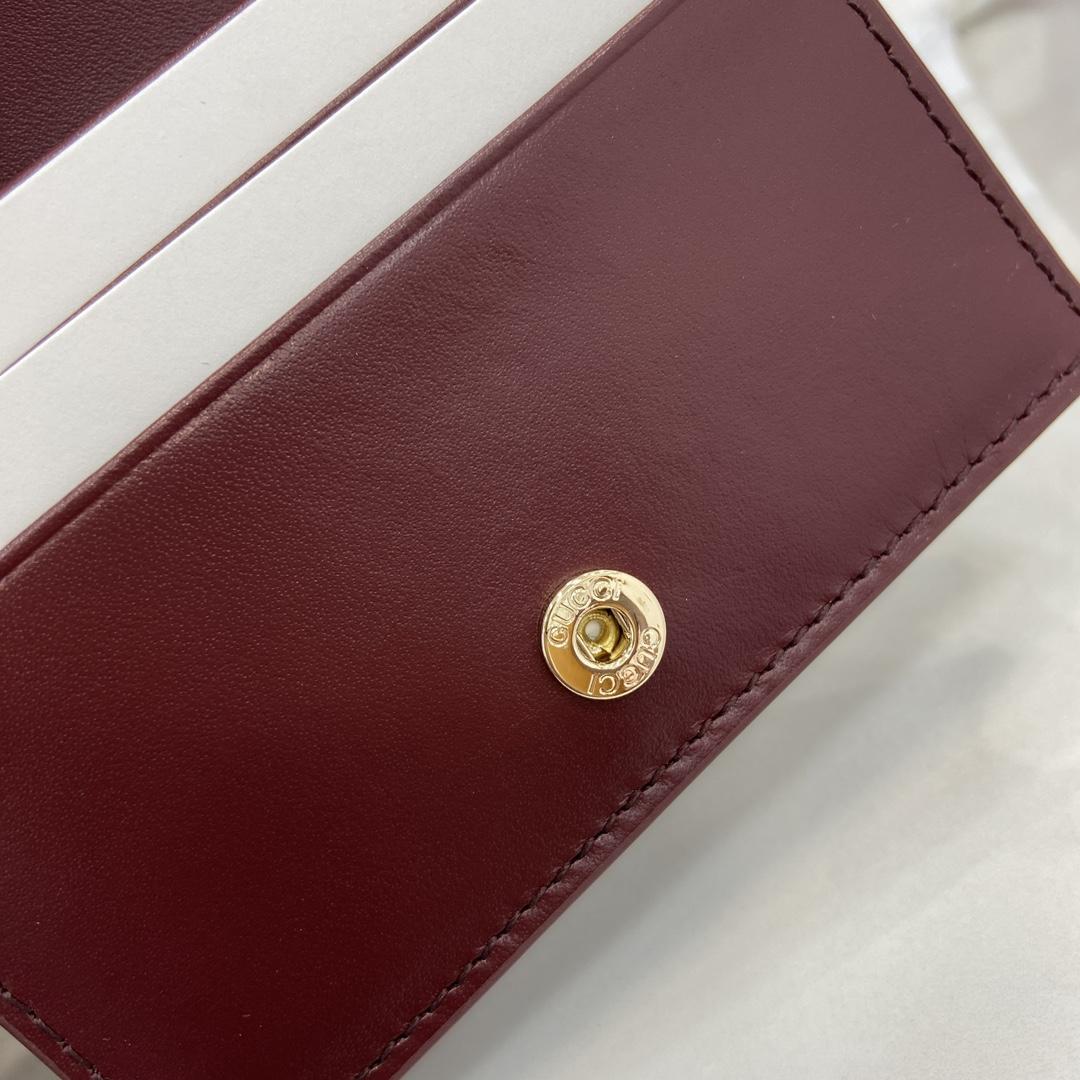 Gucci GG Mini Wallet With Dog Detail - FashionPlug