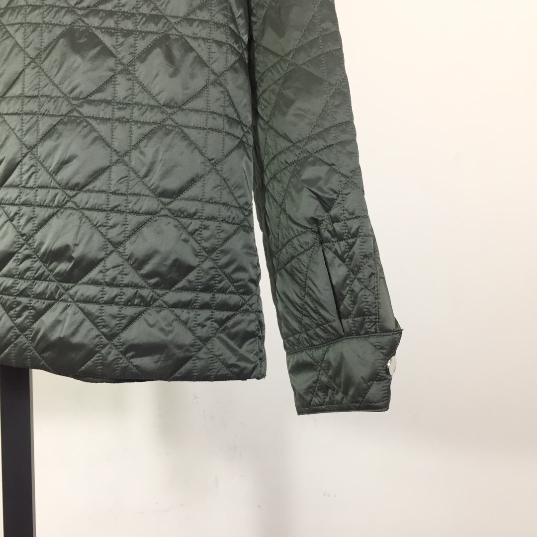 Dior Cannage Quilted Overshirt - FashionPlug