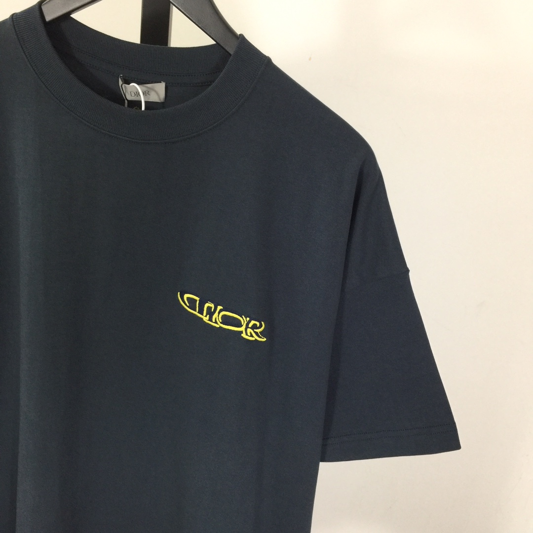 DIOR AND LEWIS HAMILTON T-Shirt, Oversized Fit  - FashionPlug