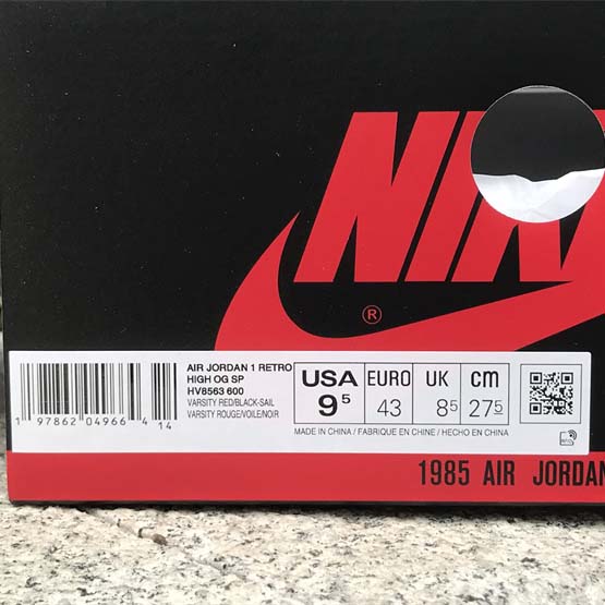 Union LA x Air Jordan 1 High OG “Chicago” Sneaker    HV8563-600  - FashionPlug
