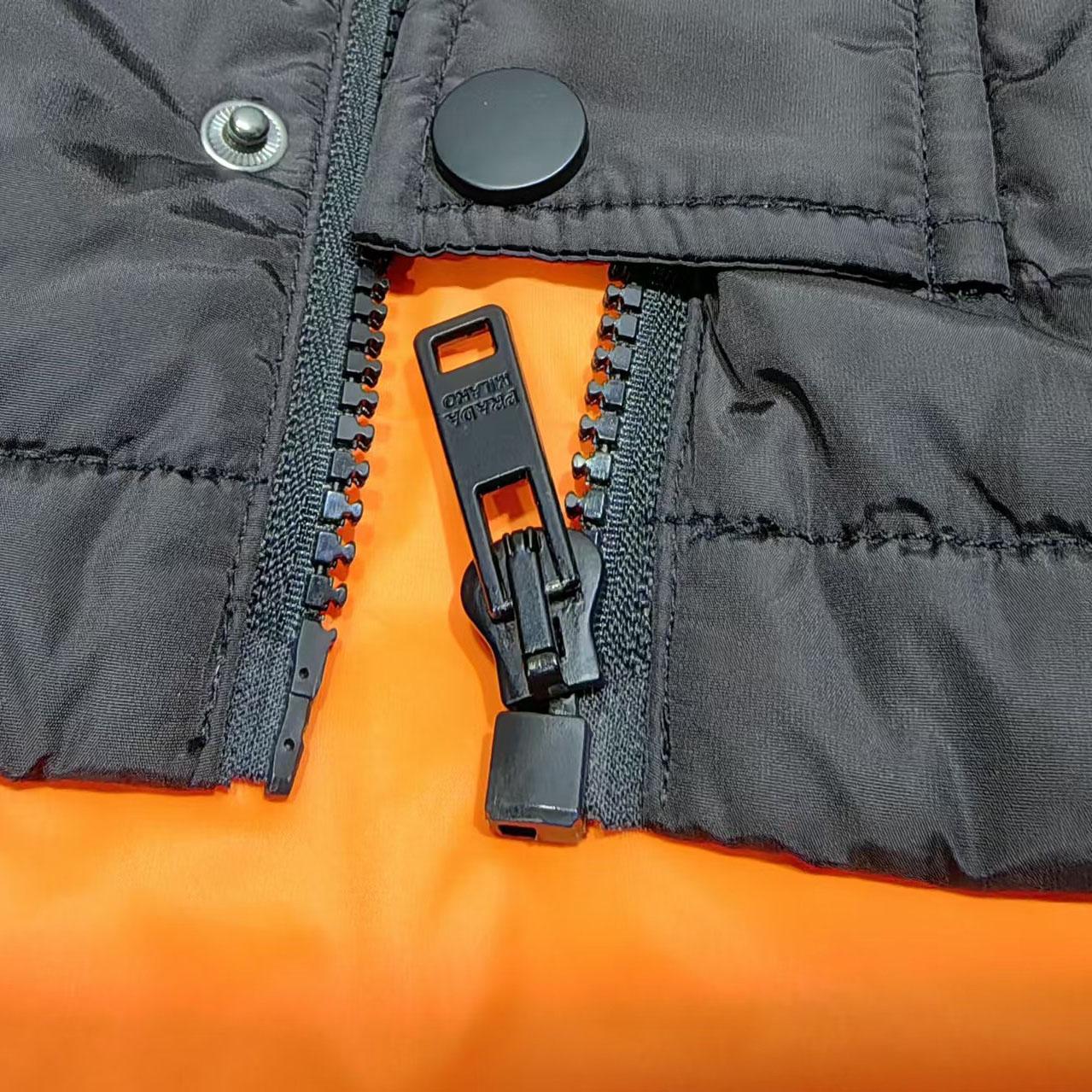 Prada Cropped Re-Nylon Down Jacket - FashionPlug
