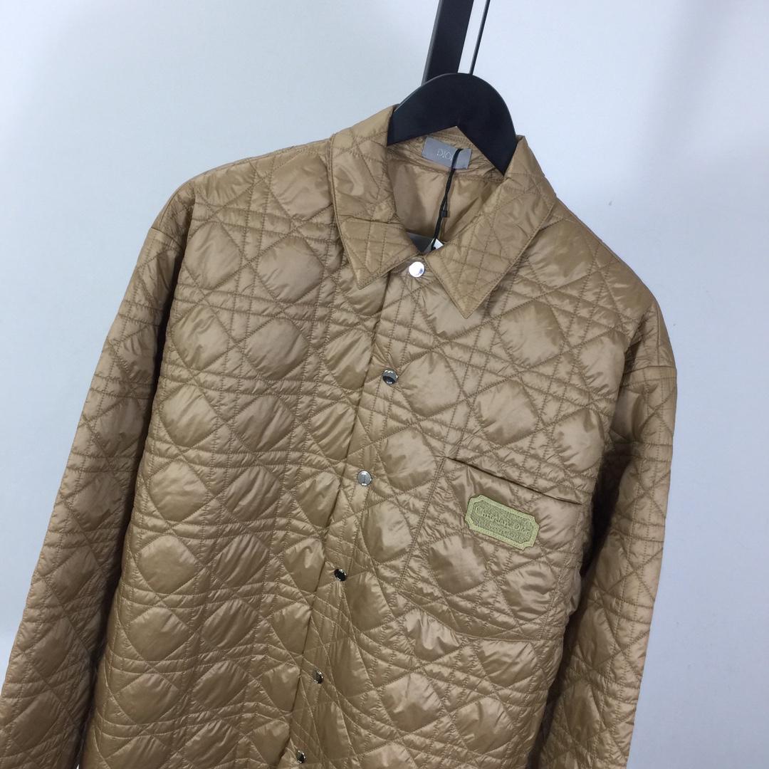 Dior Cannage Quilted Overshirt - FashionPlug