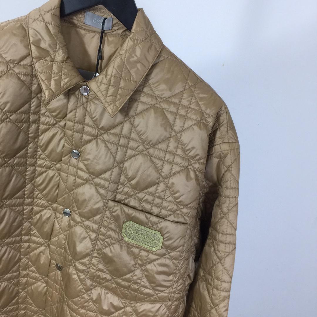 Dior Cannage Quilted Overshirt - FashionPlug