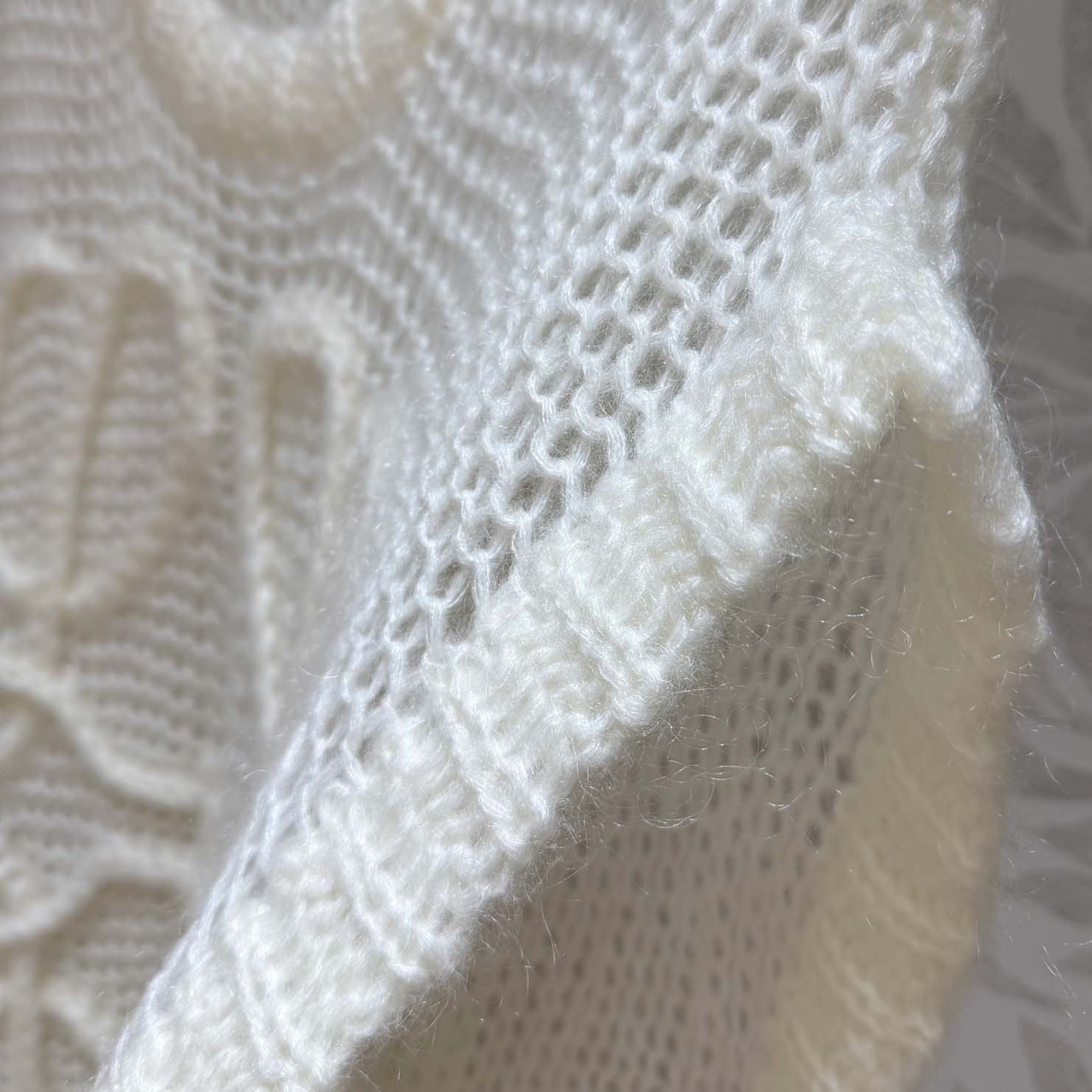 Loewe Open-Knit Mohair-Blend Vest - FashionPlug