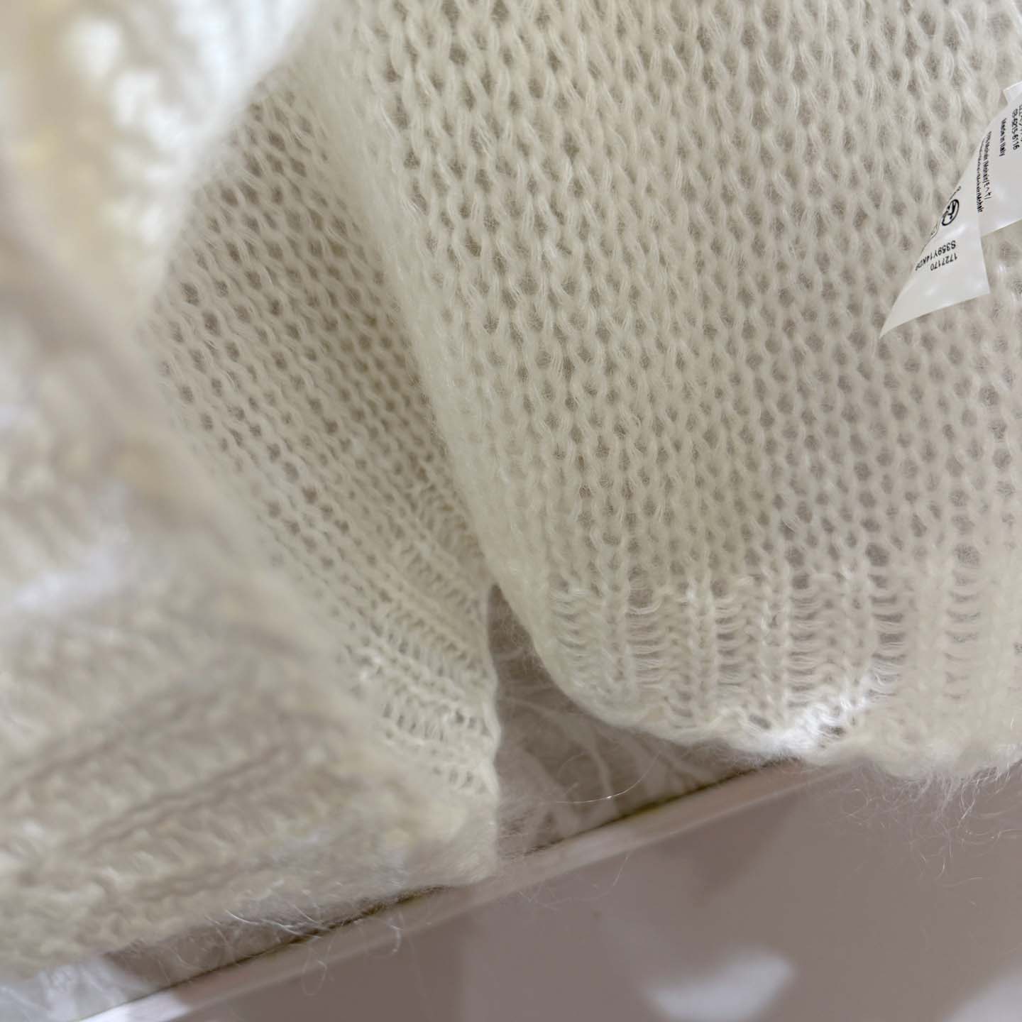 Loewe Open-Knit Mohair-Blend Vest - FashionPlug