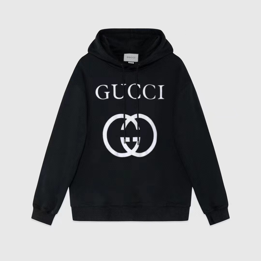 Gucci Interlocking G Hooded Sweatshirt - FashionPlug