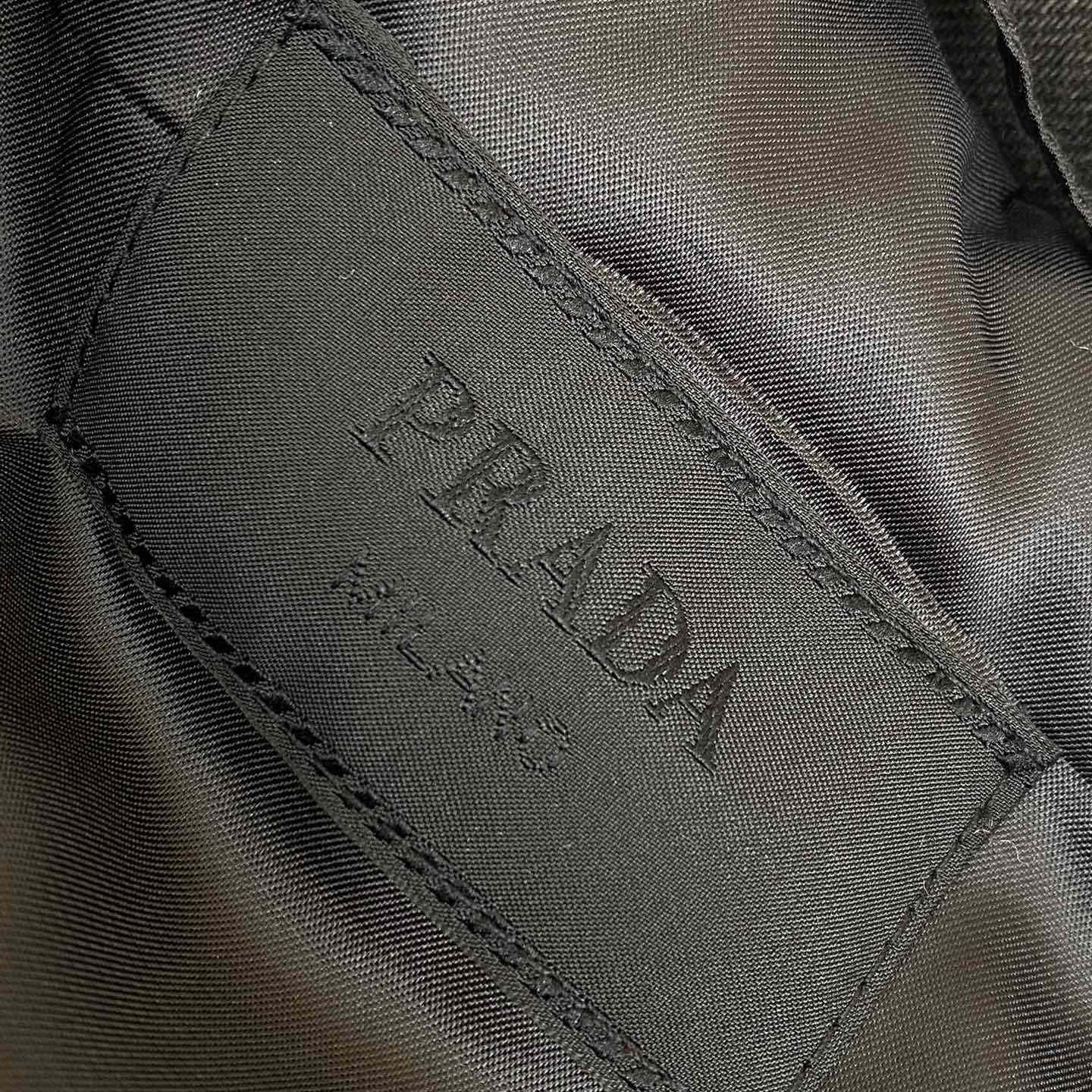 Prada Gewatteerd Denim Bomberjack - FashionPlug
