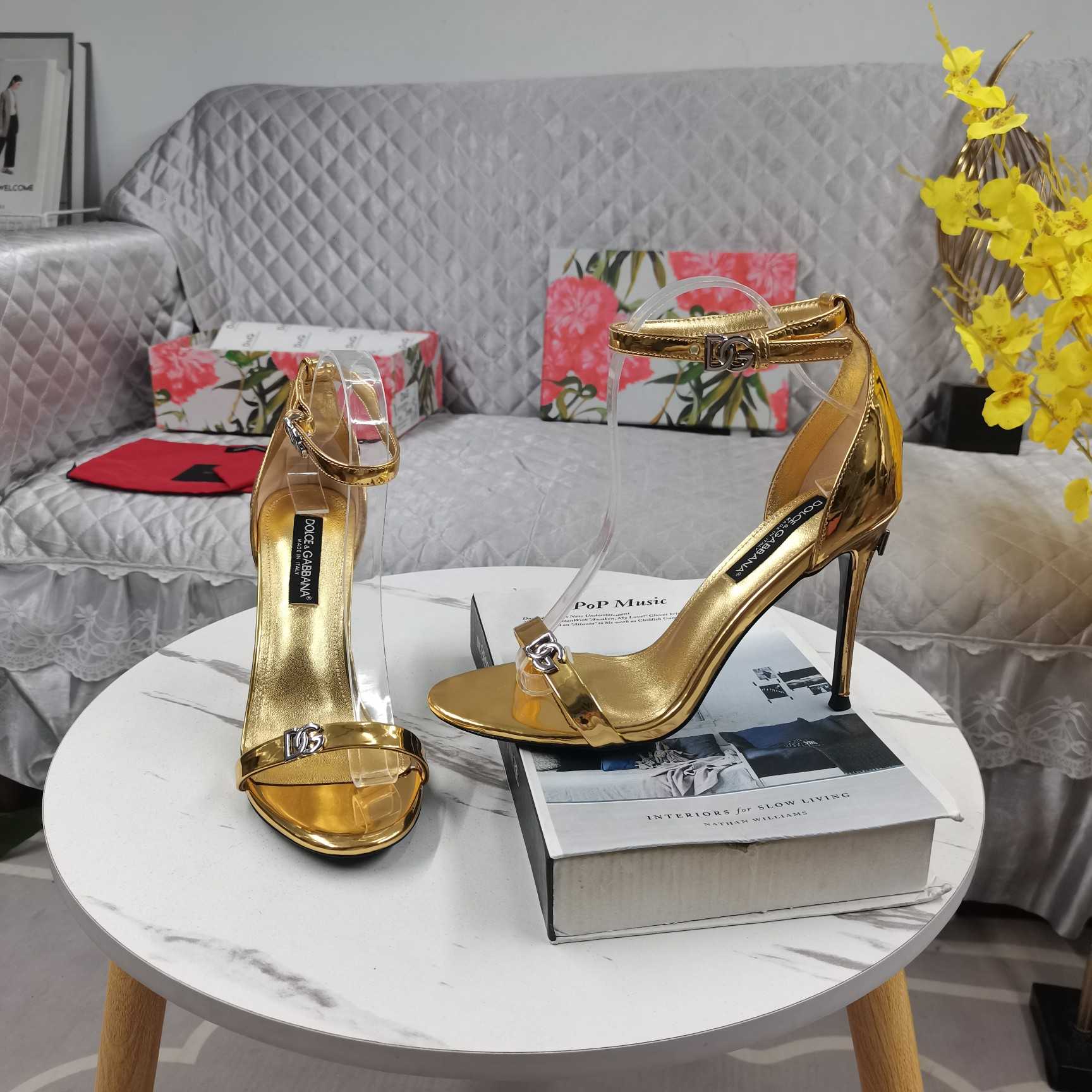 Dolce & Gabbana Women's High Heel Sandals - FashionPlug