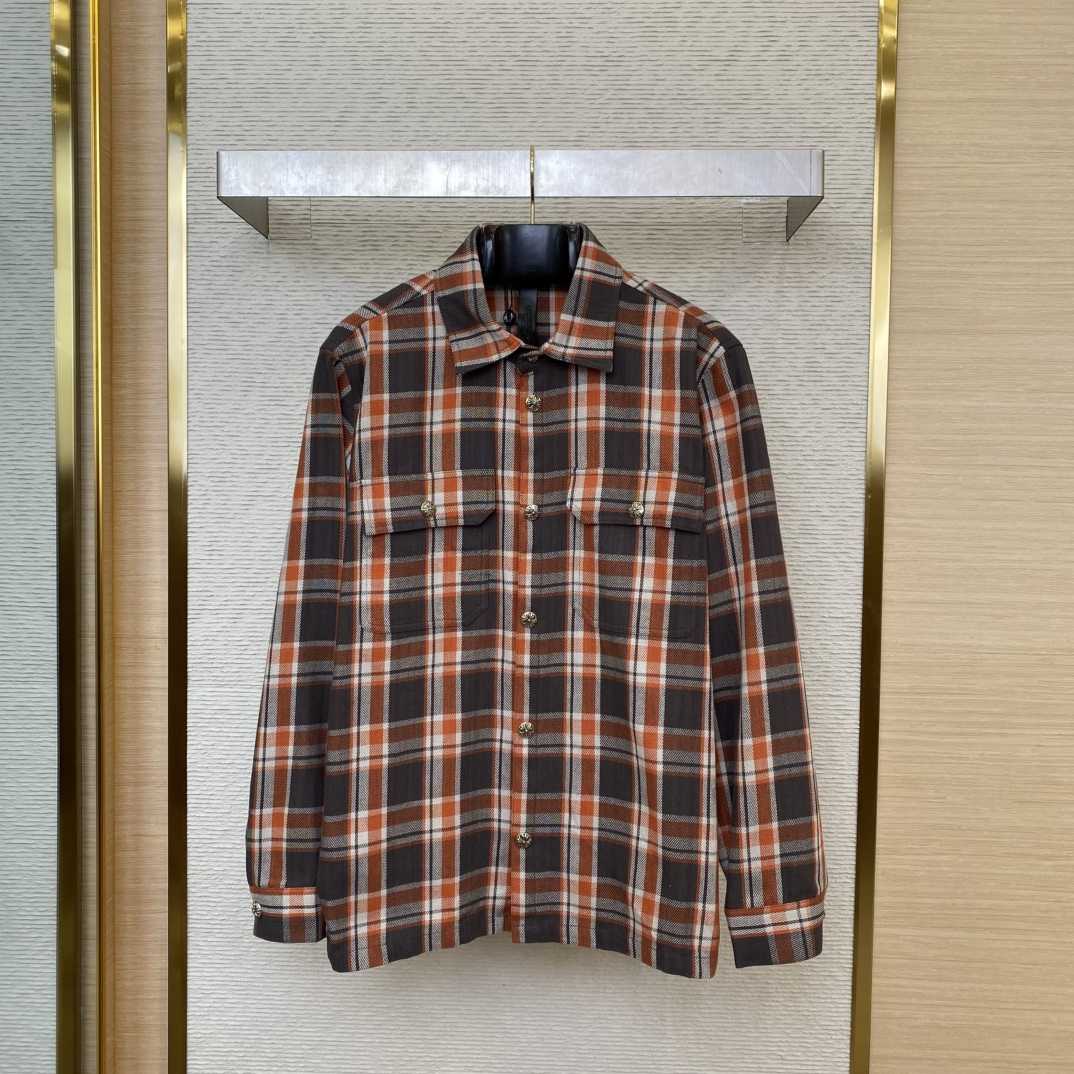 Chrome Hearts Check Shirt - FashionPlug