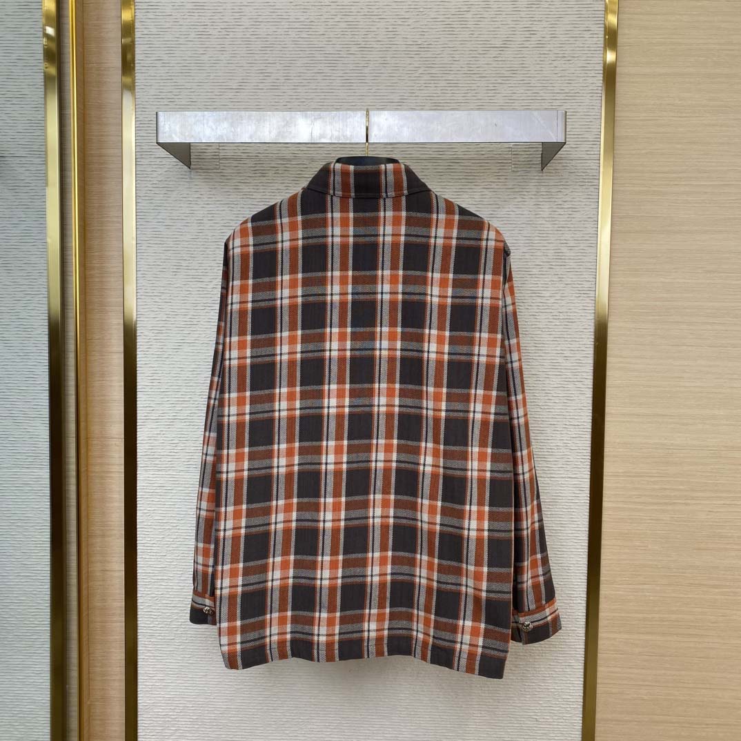 Chrome Hearts Check Shirt - FashionPlug