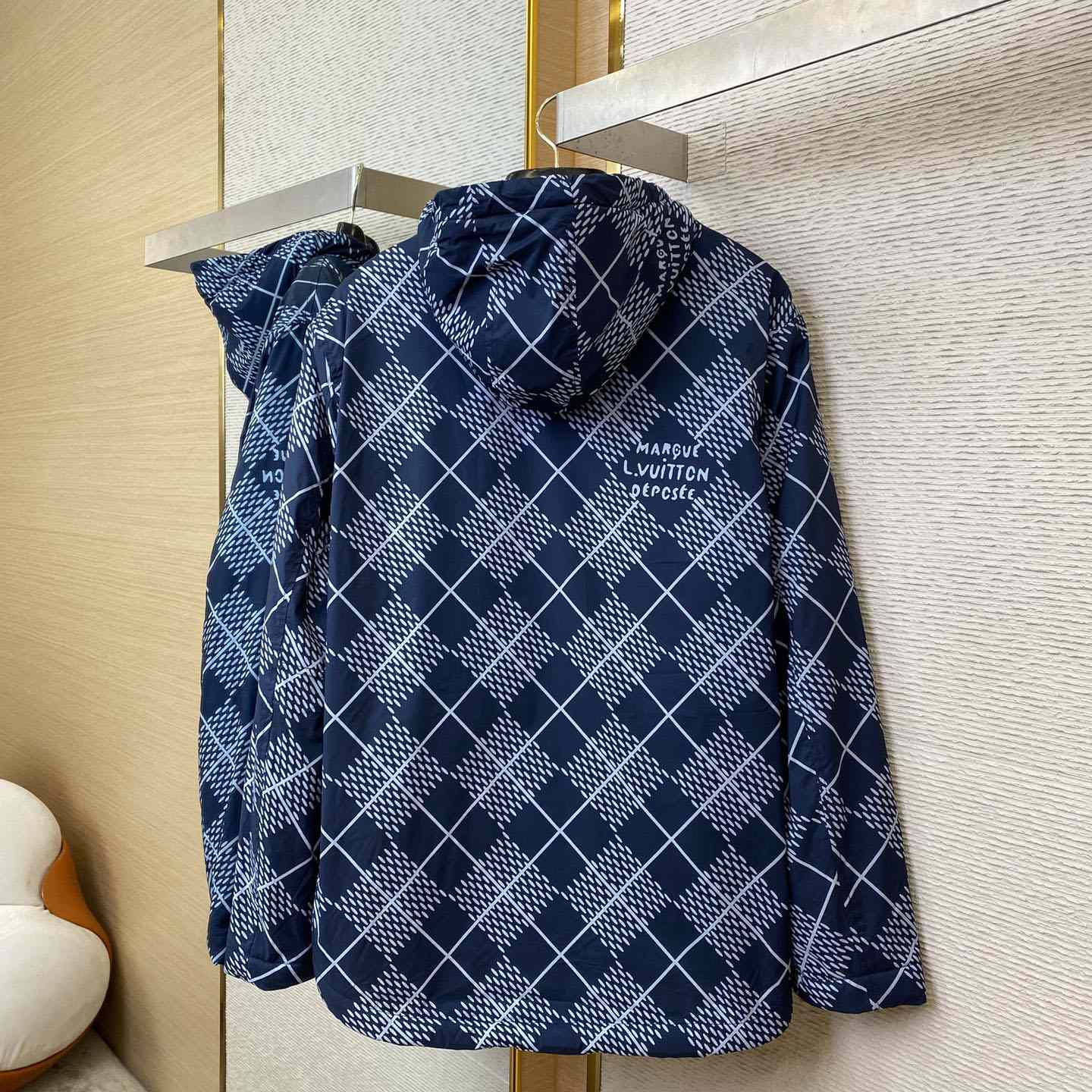 Louis Vuitton Reversible Nylon And Fleece Windbreaker - FashionPlug