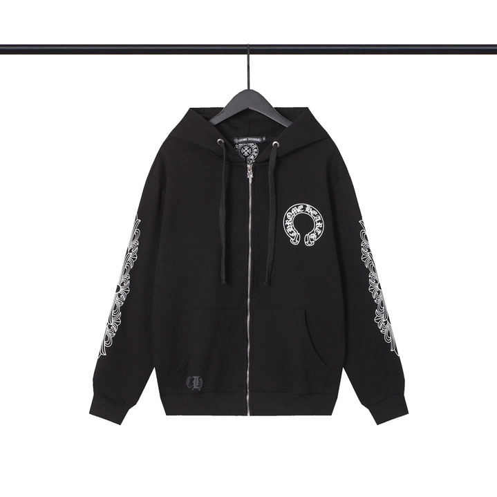 Chrome Hearts Cotton Hoodie - FashionPlug