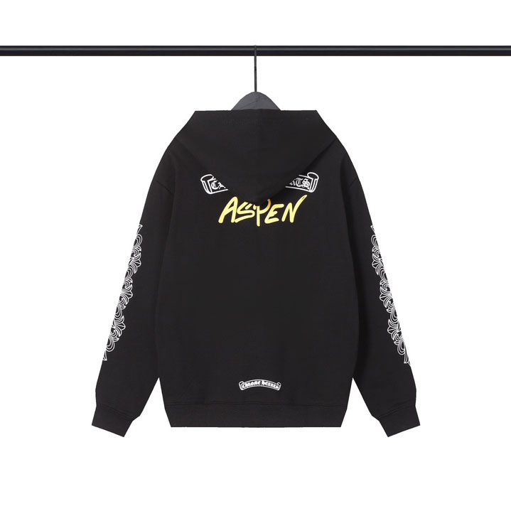 Chrome Hearts Cotton Hoodie - FashionPlug