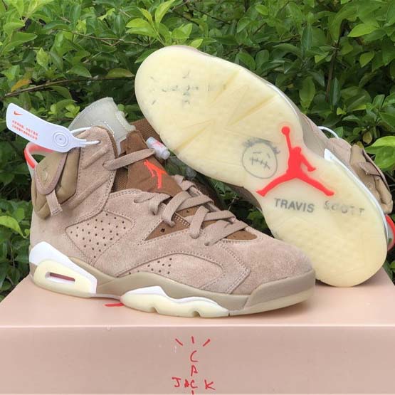 Travis Scott x Air Jordan 6    DH0690-200 - FashionPlug