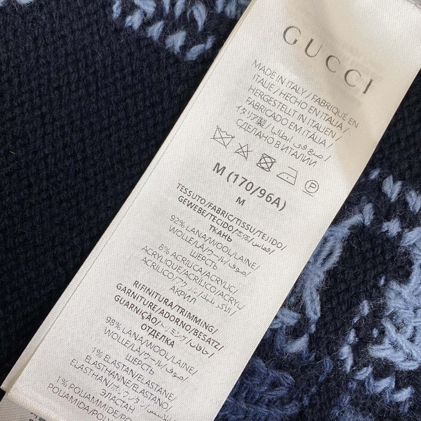 Gucci GG Wool Jacquard Sweater - FashionPlug