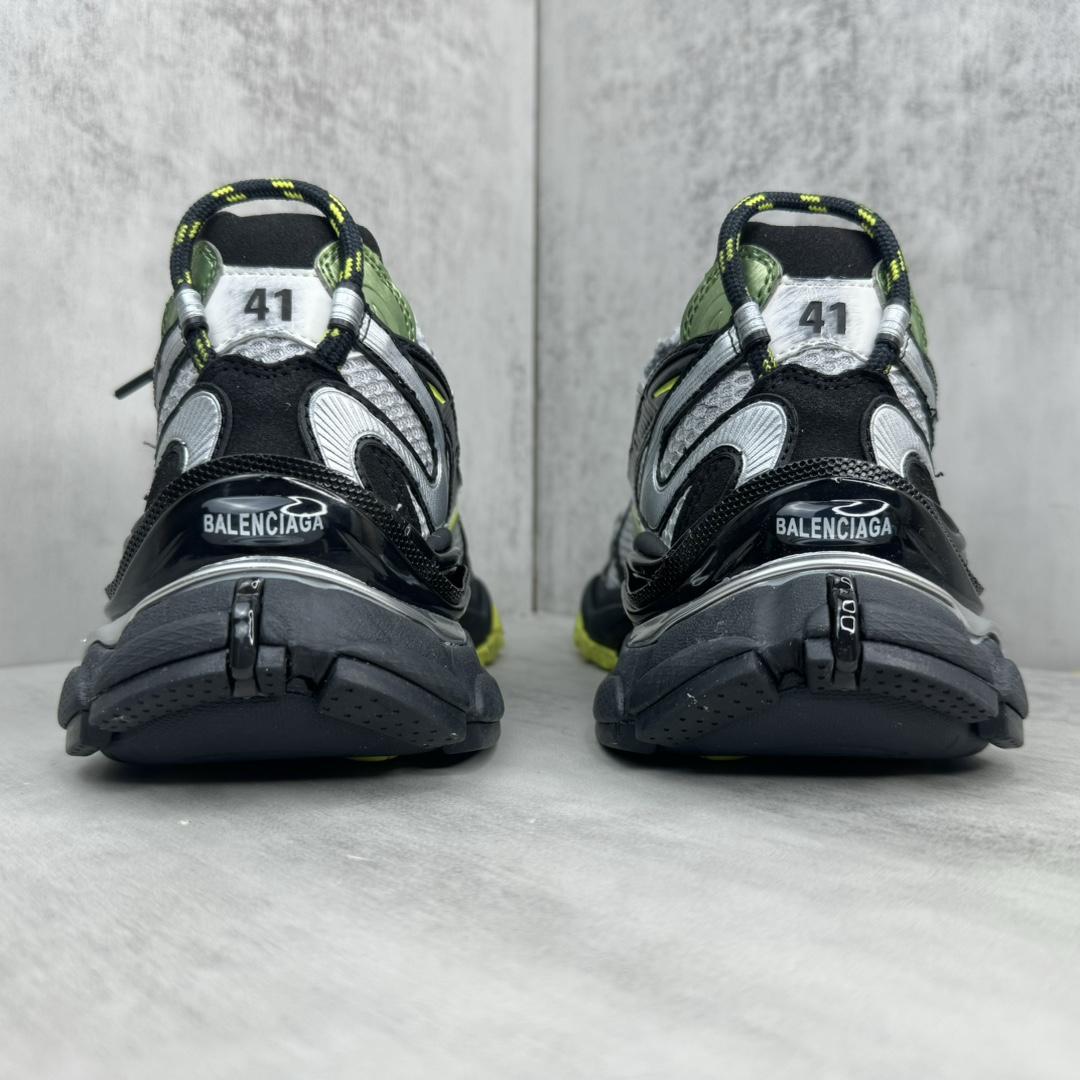 Balenciaga Runner 2.0 Sneaker In Silver - FashionPlug