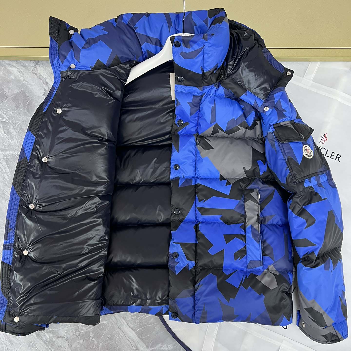 Moncler Mosa Padded Down Jacket - FashionPlug
