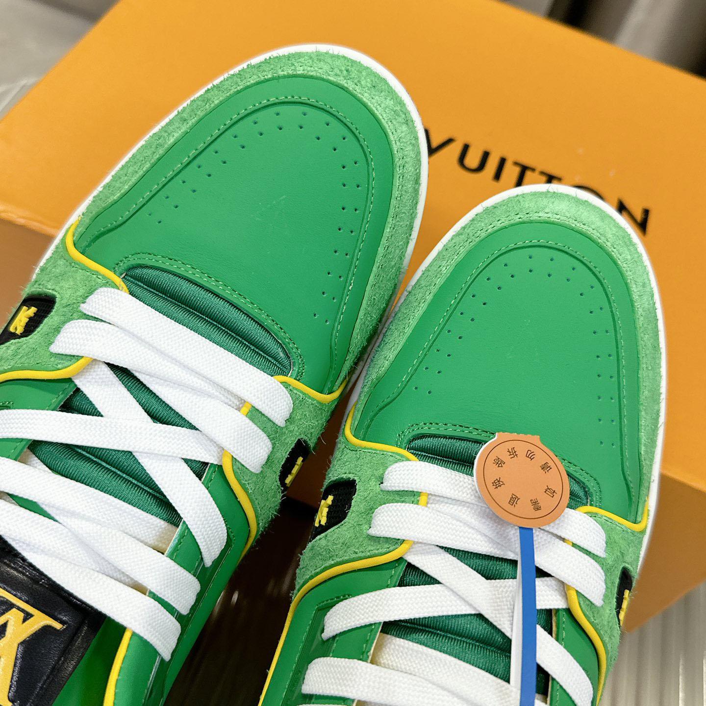 Louis Vuitton LV Trainer Sneaker   - FashionPlug