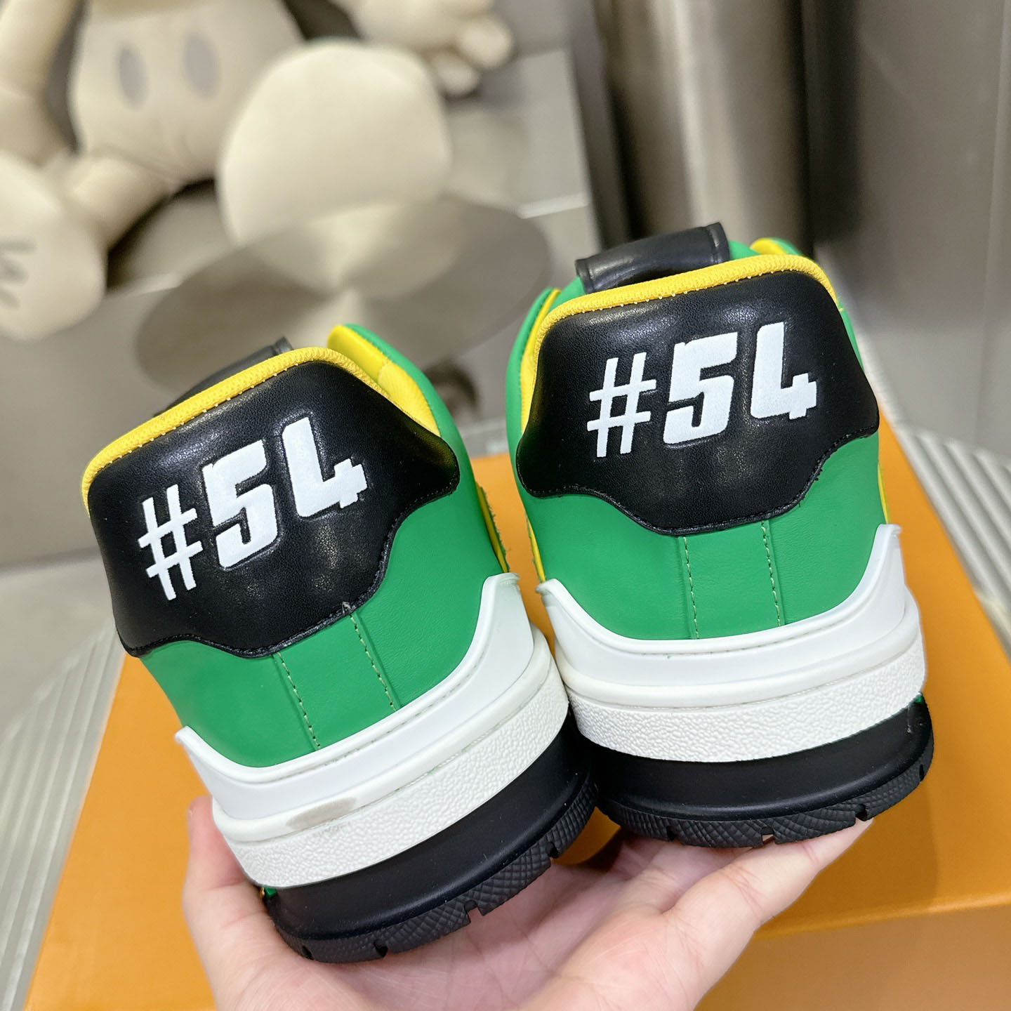 Louis Vuitton LV Trainer Sneaker   - FashionPlug