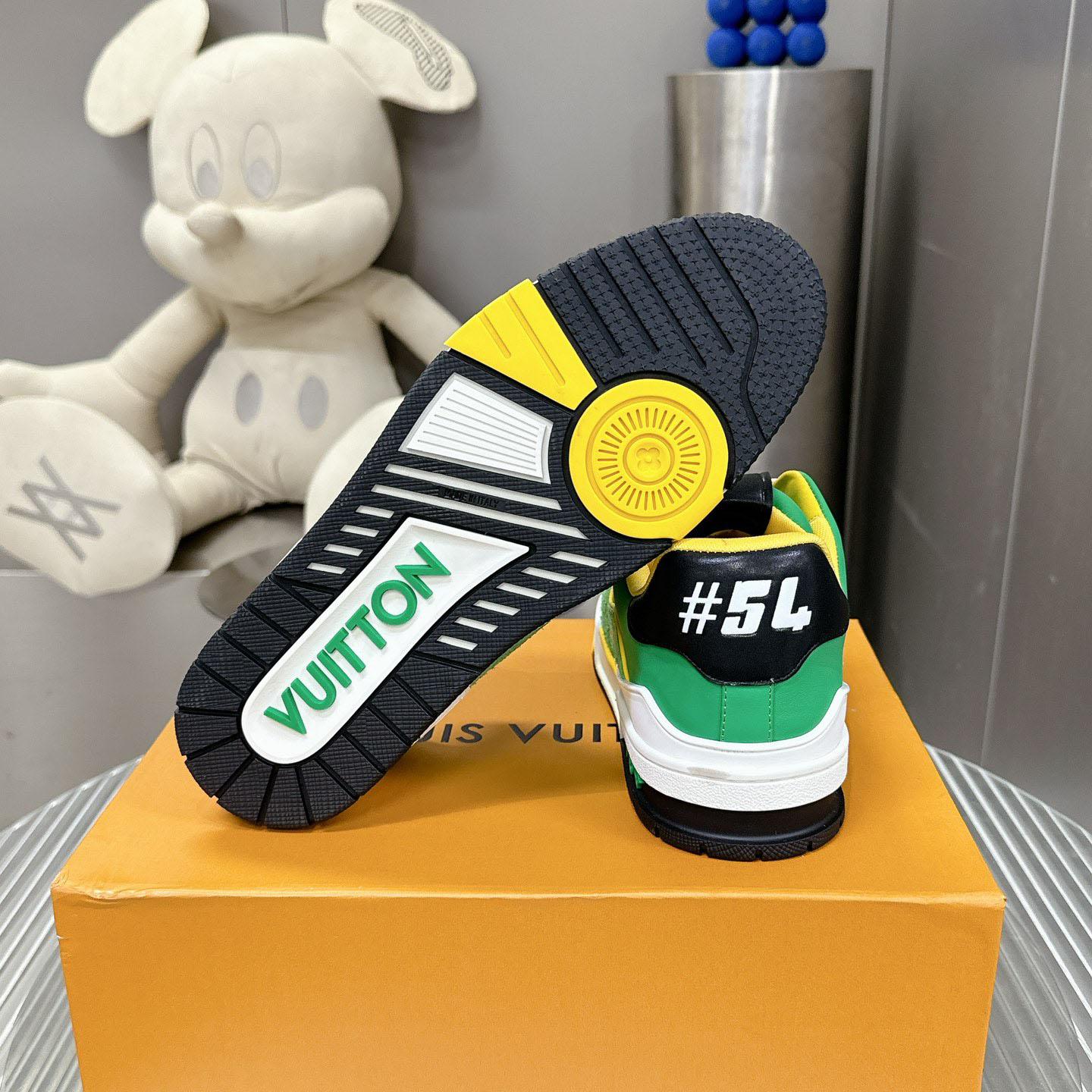 Louis Vuitton LV Trainer Sneaker   - FashionPlug