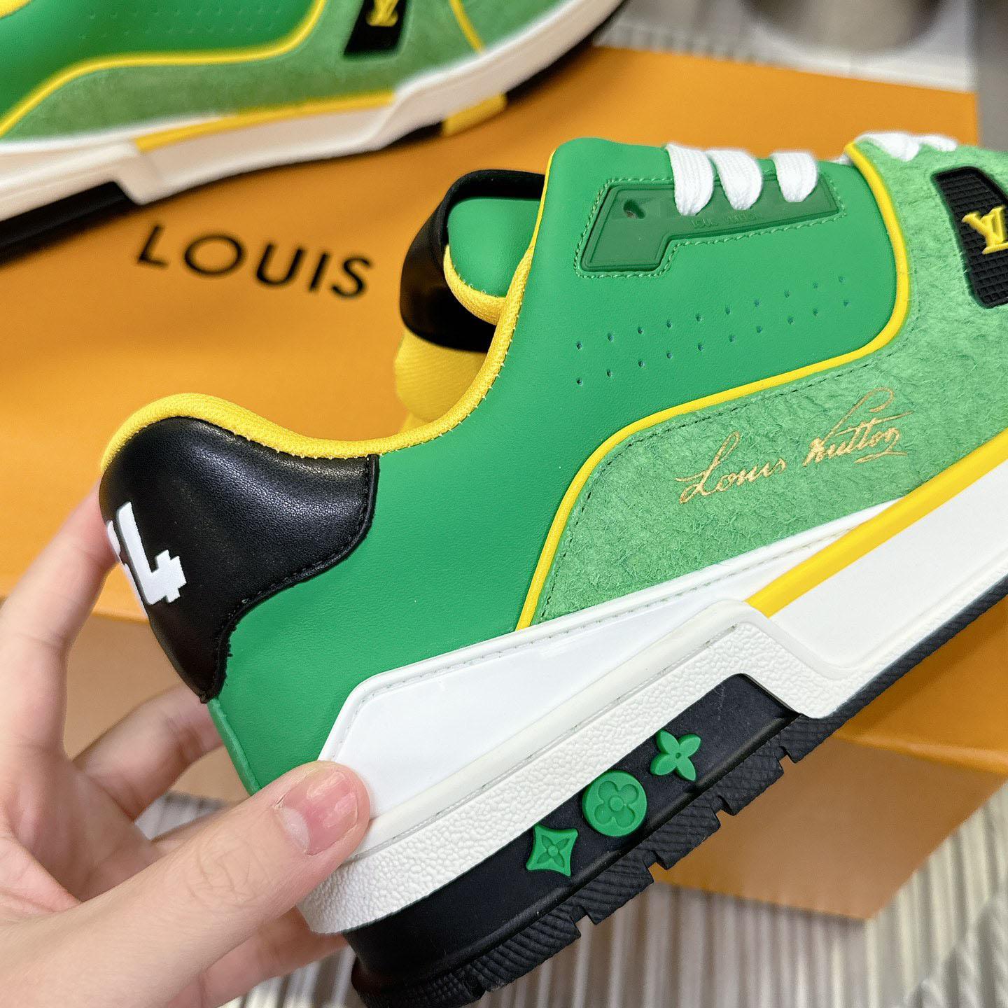 Louis Vuitton LV Trainer Sneaker   - FashionPlug