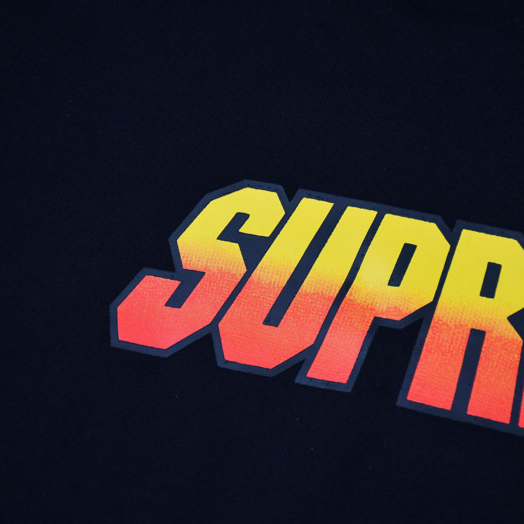 Supreme Gradient Hooded Sweatshirt - FashionPlug