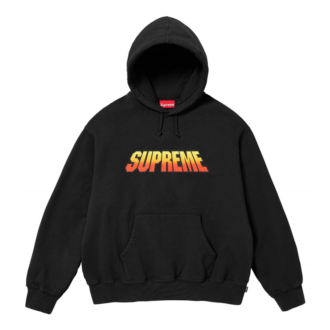 Supreme Gradient Hooded Sweatshirt - FashionPlug