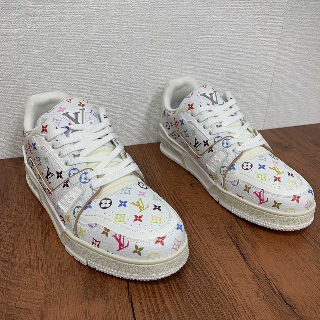 Louis Vuitton LV x TM LV Trainer Sneaker   - FashionPlug