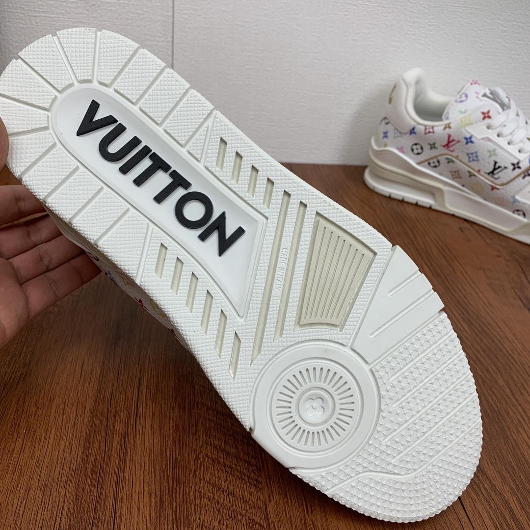 Louis Vuitton LV x TM LV Trainer Sneaker   - FashionPlug