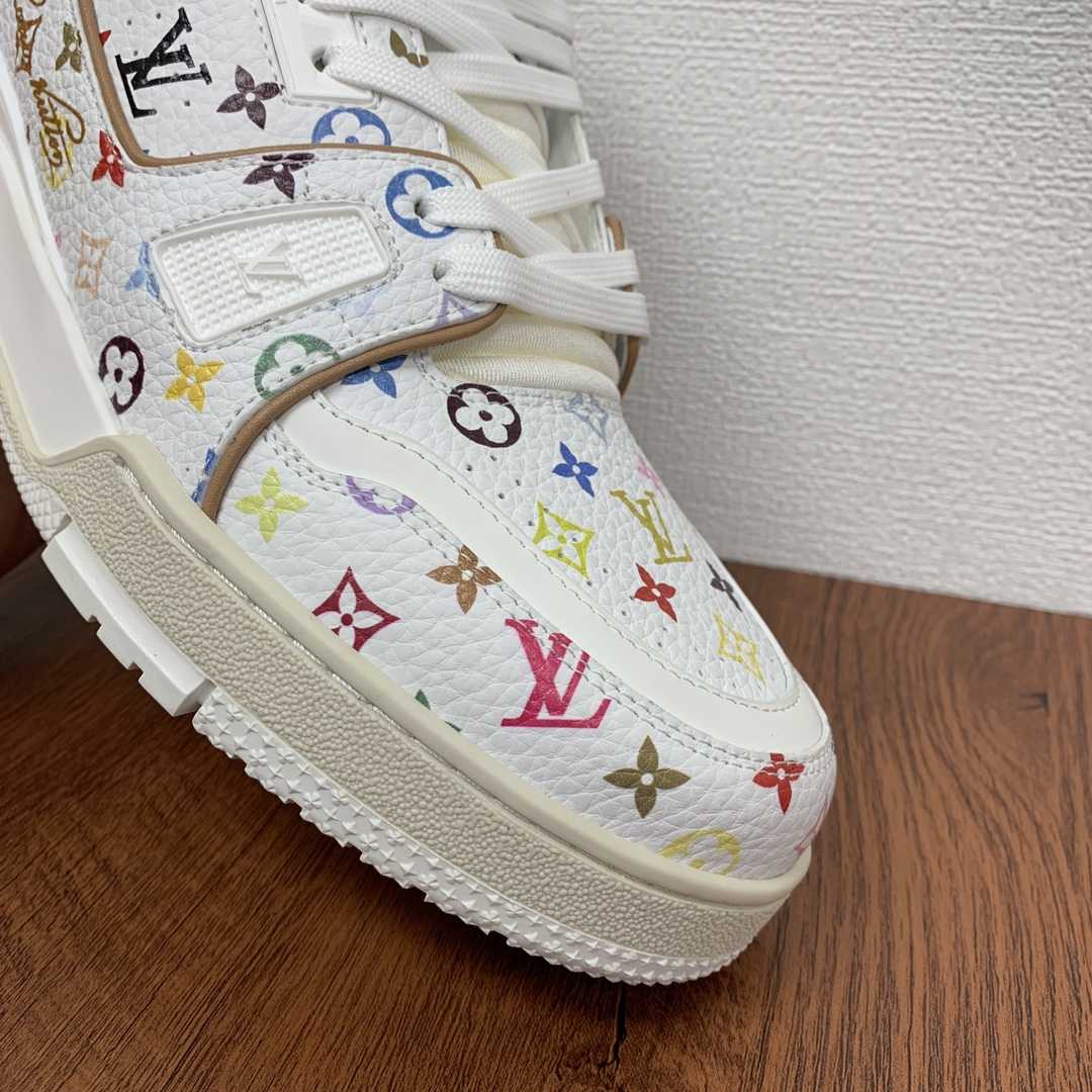 Louis Vuitton LV x TM LV Trainer Sneaker   - FashionPlug