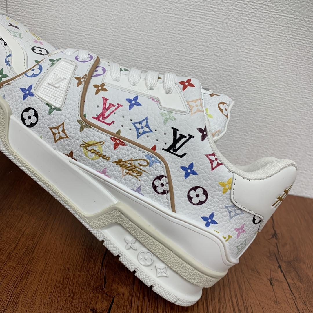 Louis Vuitton LV x TM LV Trainer Sneaker   - FashionPlug