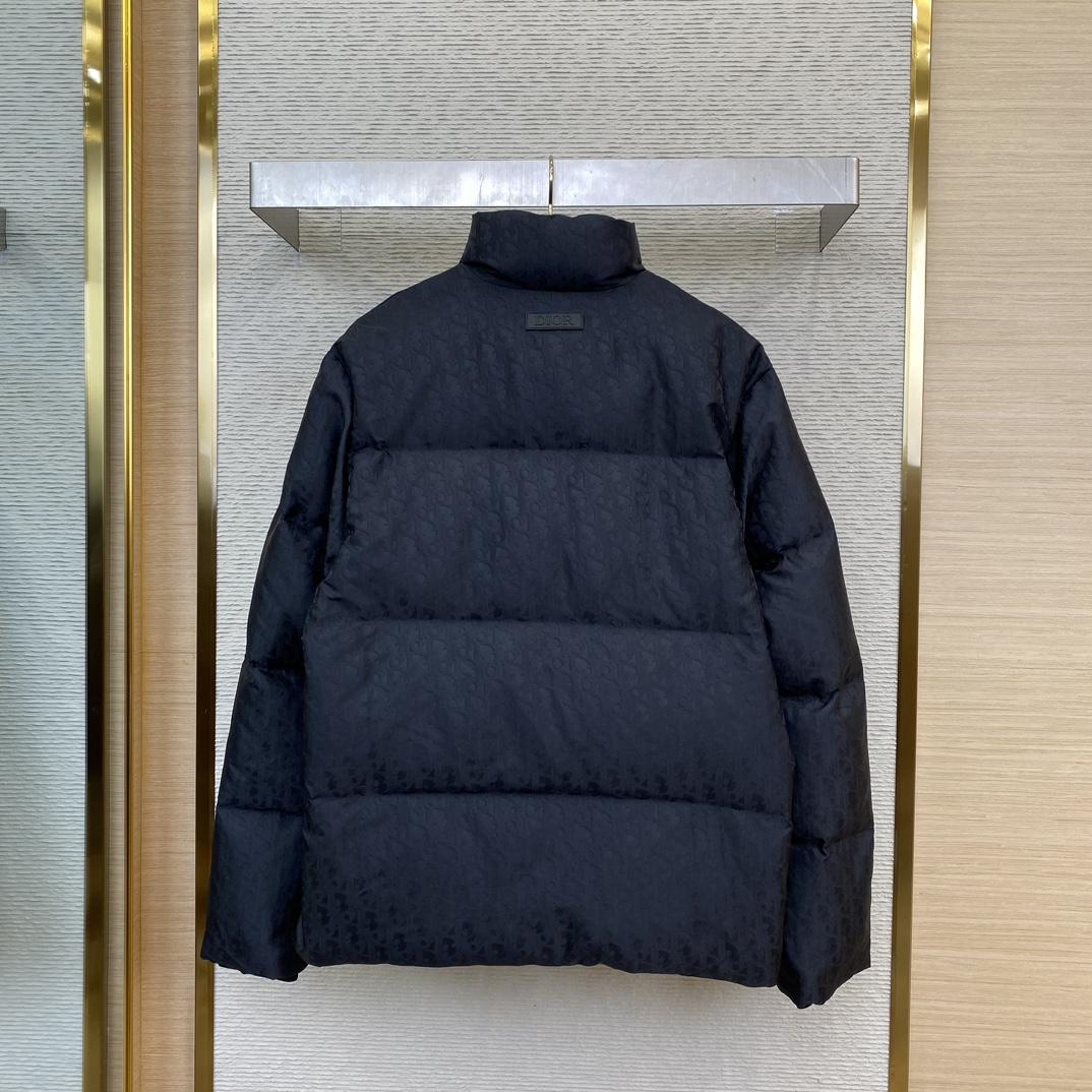 Dior Oblique Down Jacket  - FashionPlug