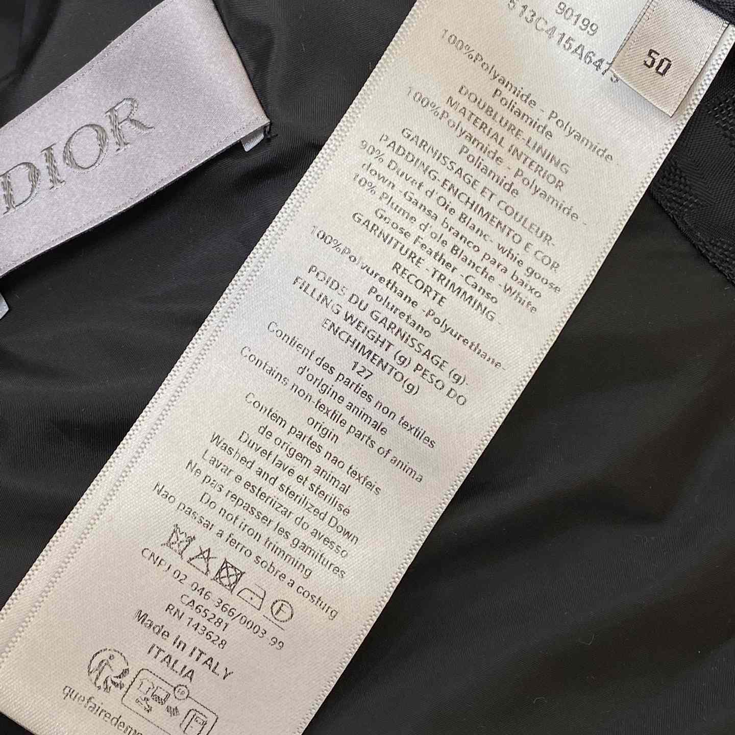 Dior Oblique Down Jacket  - FashionPlug