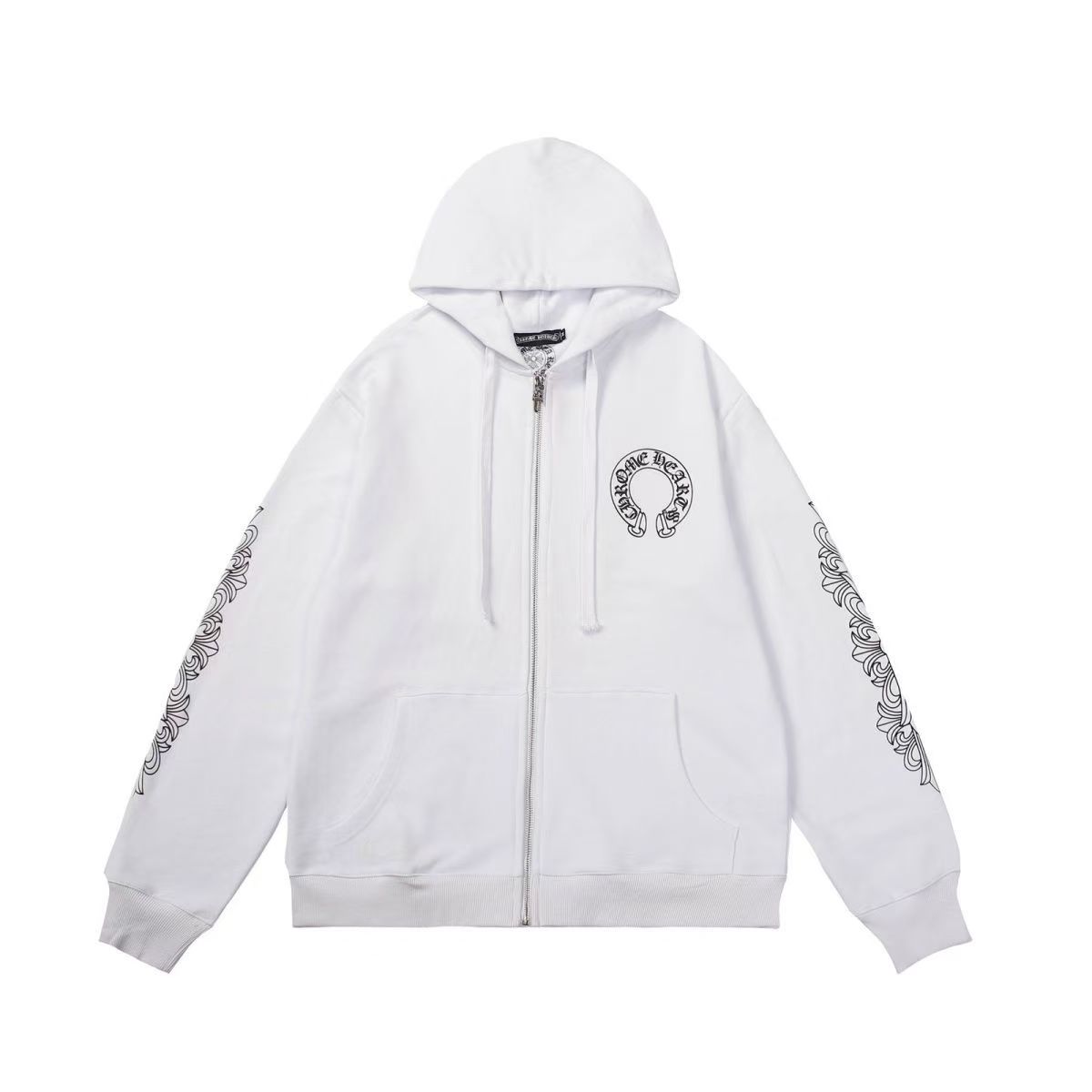 Chrome Hearts Cotton Hoodie - FashionPlug
