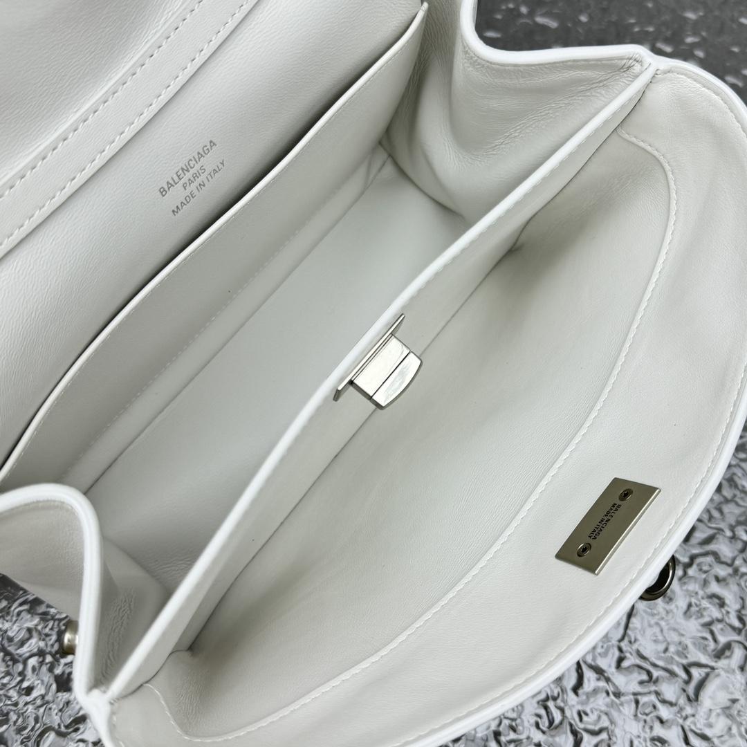 Balenciaga Rodeo Mini Handbag In White - FashionPlug