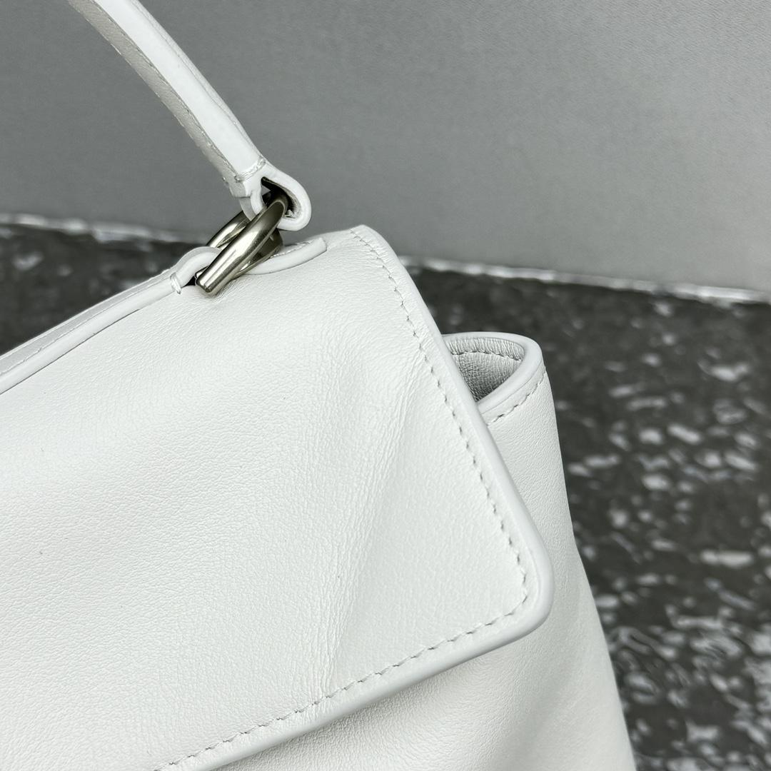 Balenciaga Rodeo Mini Handbag In White - FashionPlug