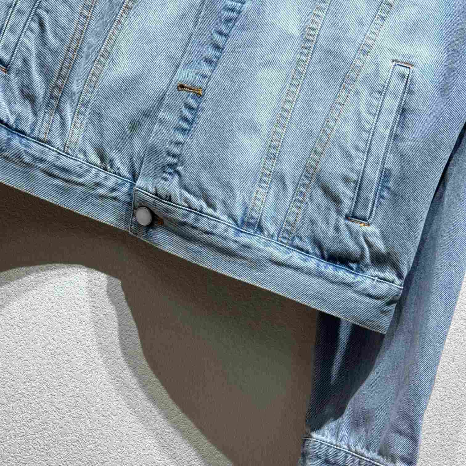 Louis Vuitton Denim Trucker Jacket  1AGINY - FashionPlug