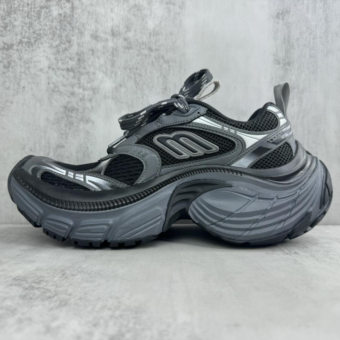 Balenciaga 6XL Sneaker In Black And Grey - FashionPlug