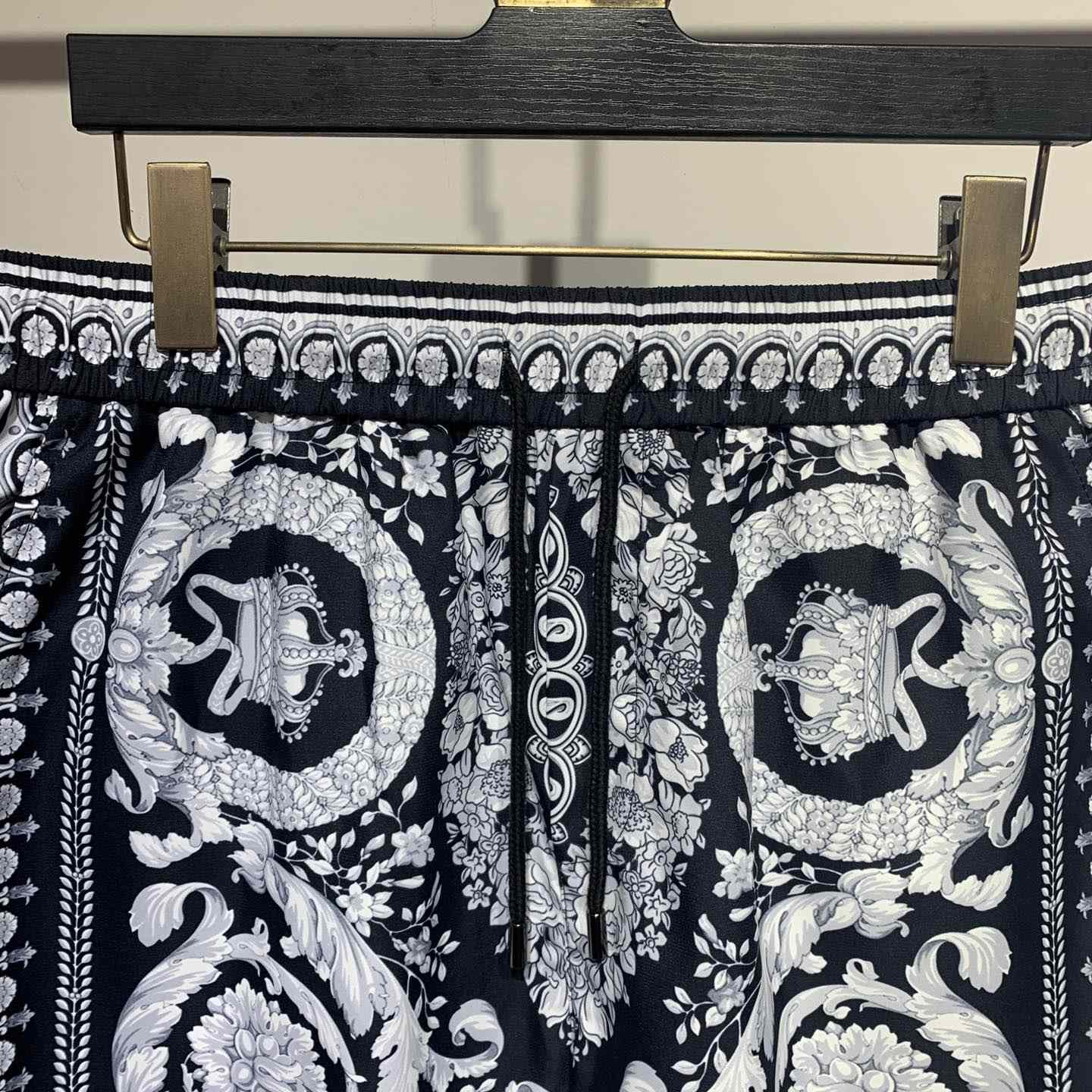 Versace Silk Shorts - FashionPlug