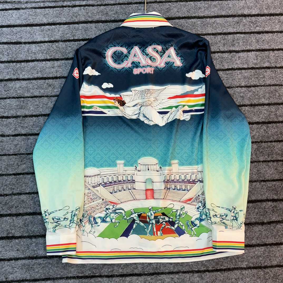 Casablanca La Deesse Du Stade Shirt - FashionPlug