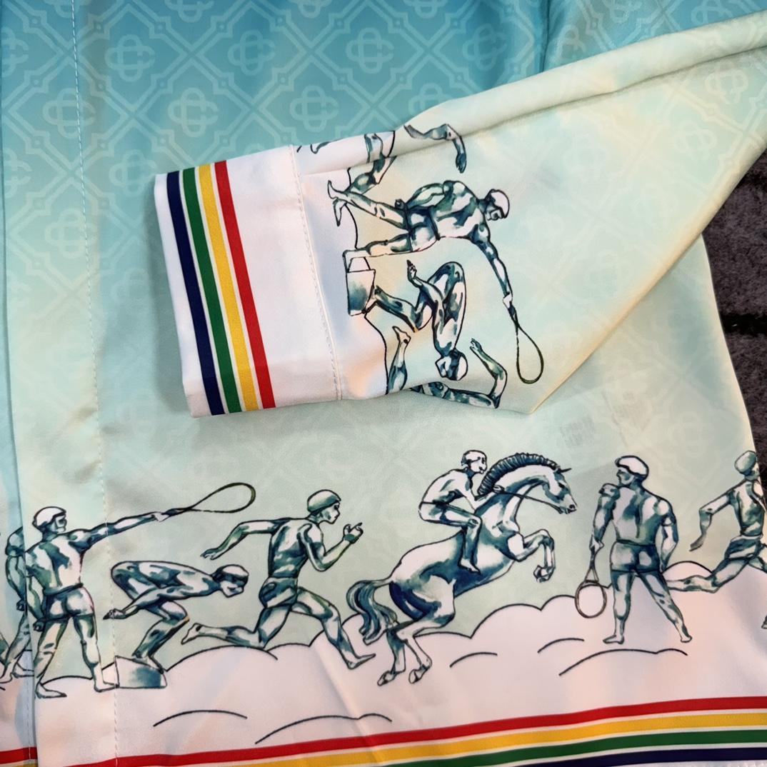 Casablanca La Deesse Du Stade Shirt - FashionPlug