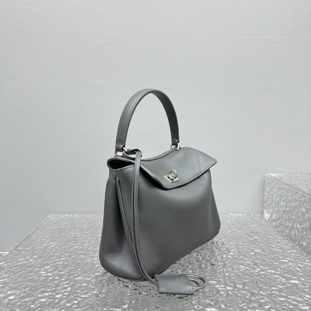 Balenciaga Rodeo Mini Handbag In Grey  - FashionPlug
