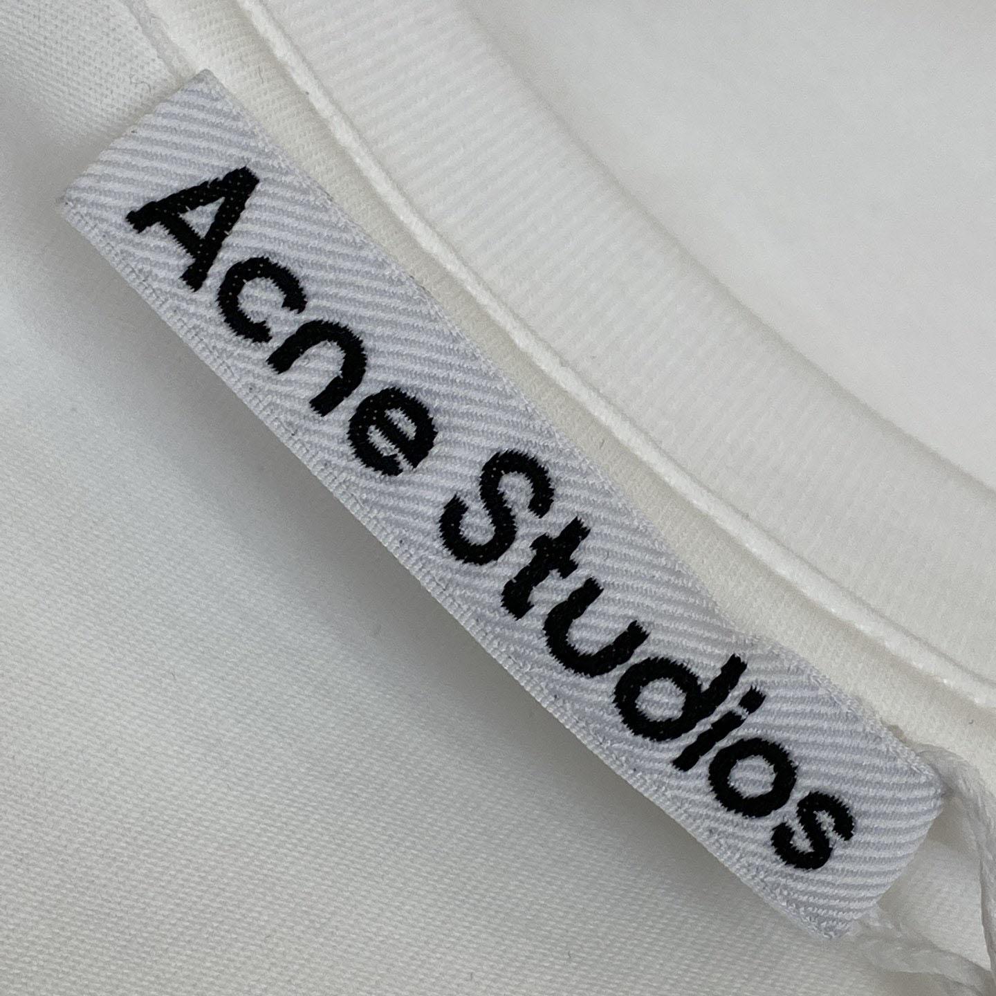 Acne Studios Long Sleeve Logo T-shirt  - FashionPlug