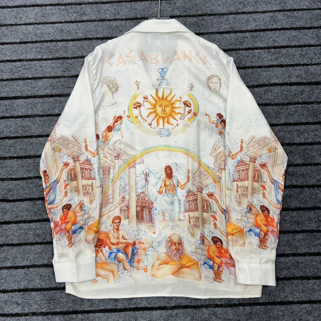 Casablanca Le Temple Du Savoir Shirt - FashionPlug