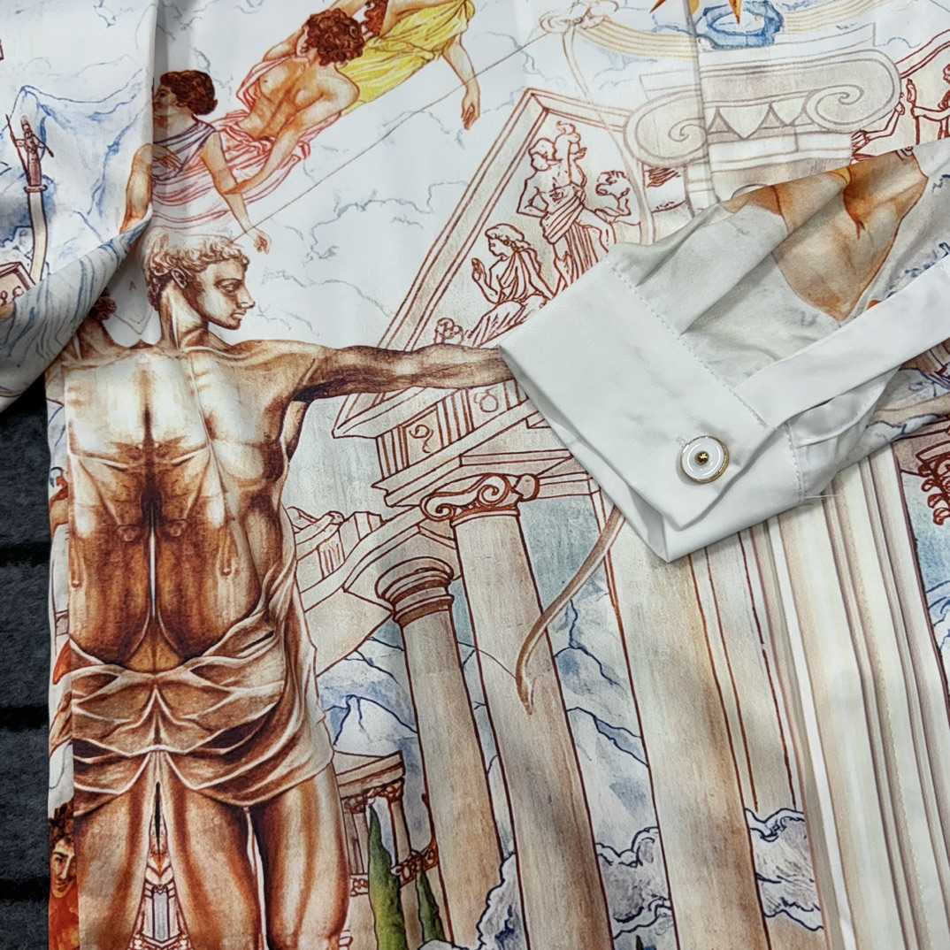 Casablanca Le Temple Du Savoir Shirt - FashionPlug