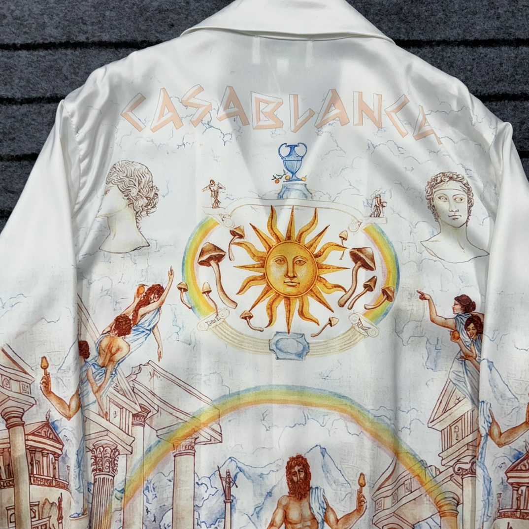 Casablanca Le Temple Du Savoir Shirt - FashionPlug