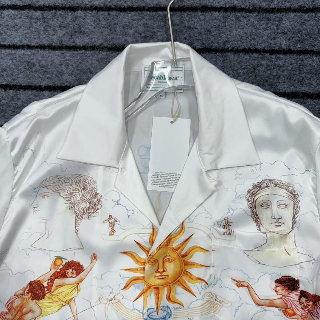 Casablanca Le Temple Du Savoir Shirt - FashionPlug